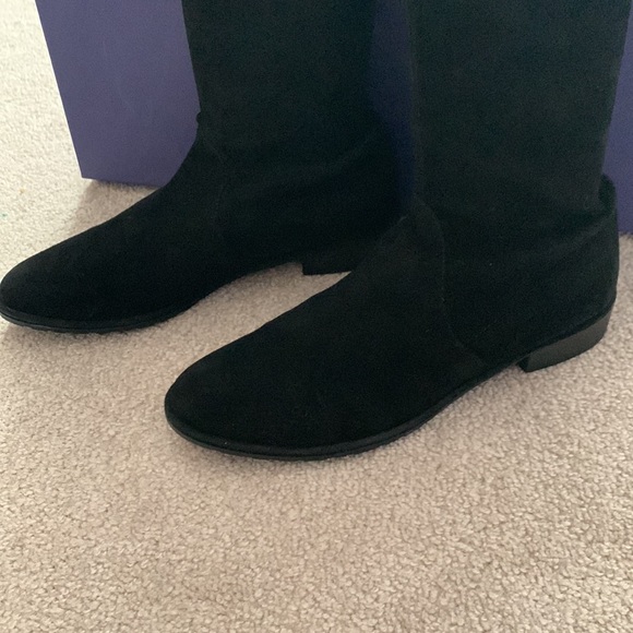 Stuart Weitzman Lowland Suede Thigh-High Boots - Picture 6 of 10